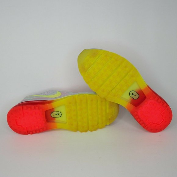 Nike Air Max 2014 Shoes Pure Platinum Running Size Boys 6 - Picture 7 of 11